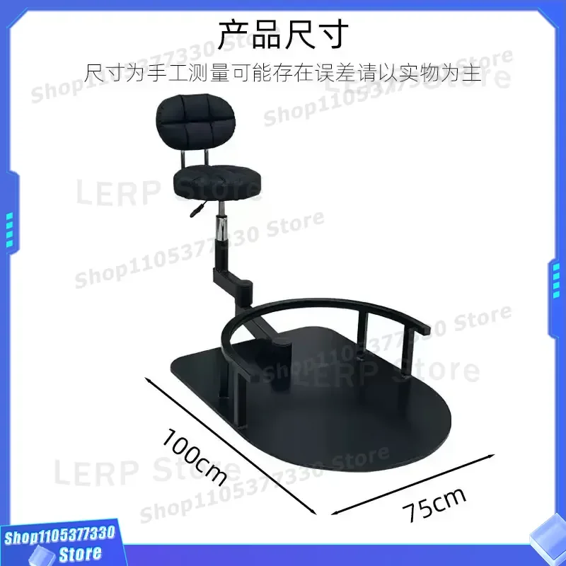 Professional Hydraulic Barber Chair Swivel Salon Styling Seat with Backrest for Hairdresser Manicurist Beauty Shop Equipment