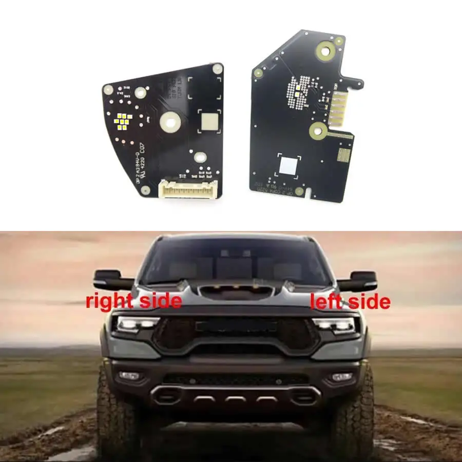 For Dodge RAM 1500 Trucks 2022 2023 DRL Board Daytime Running Light Source Module Headlight Repair Replacement