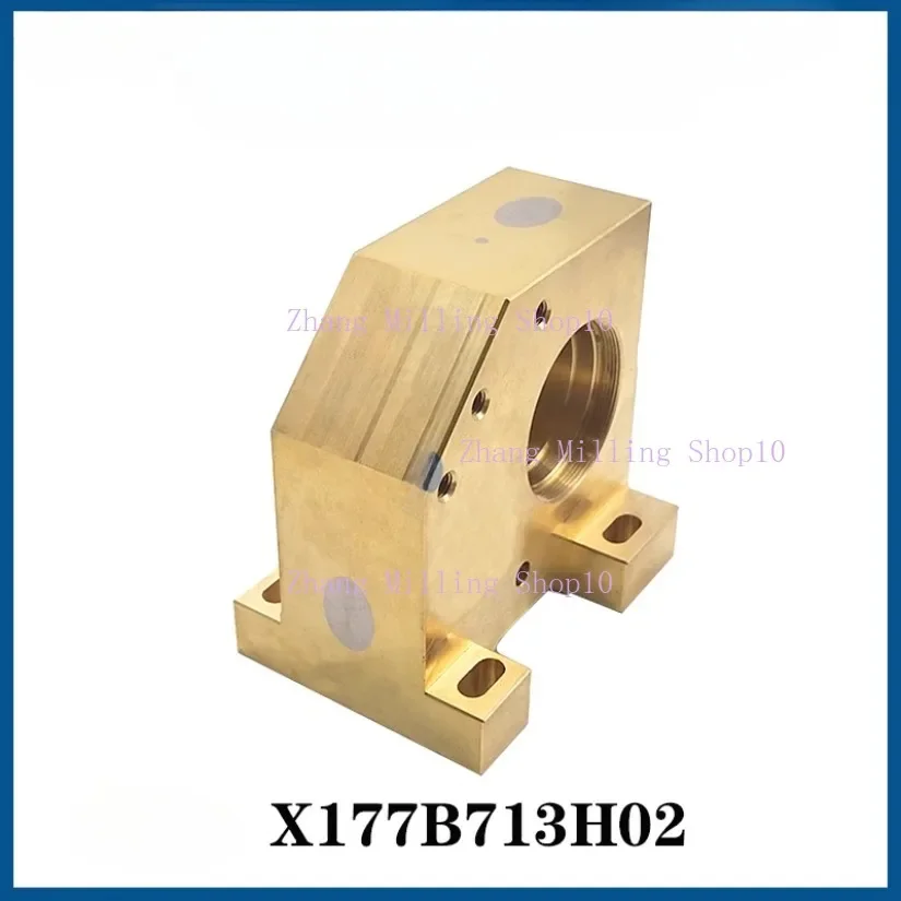 EDM X177B713H02 Lower Brass Guide Roller Base M459 Roller Housing Guide Holder For Mitsubishi DWC Series CNC Wire Cut Machine