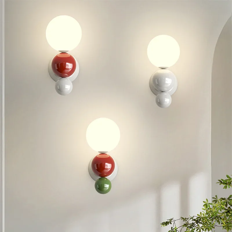 

Nordic LED Wall Lamp for Living Room Aisle Bedroom Creative Wall Sconce Home Decoracion Indoor Lighting Fixtures Luster