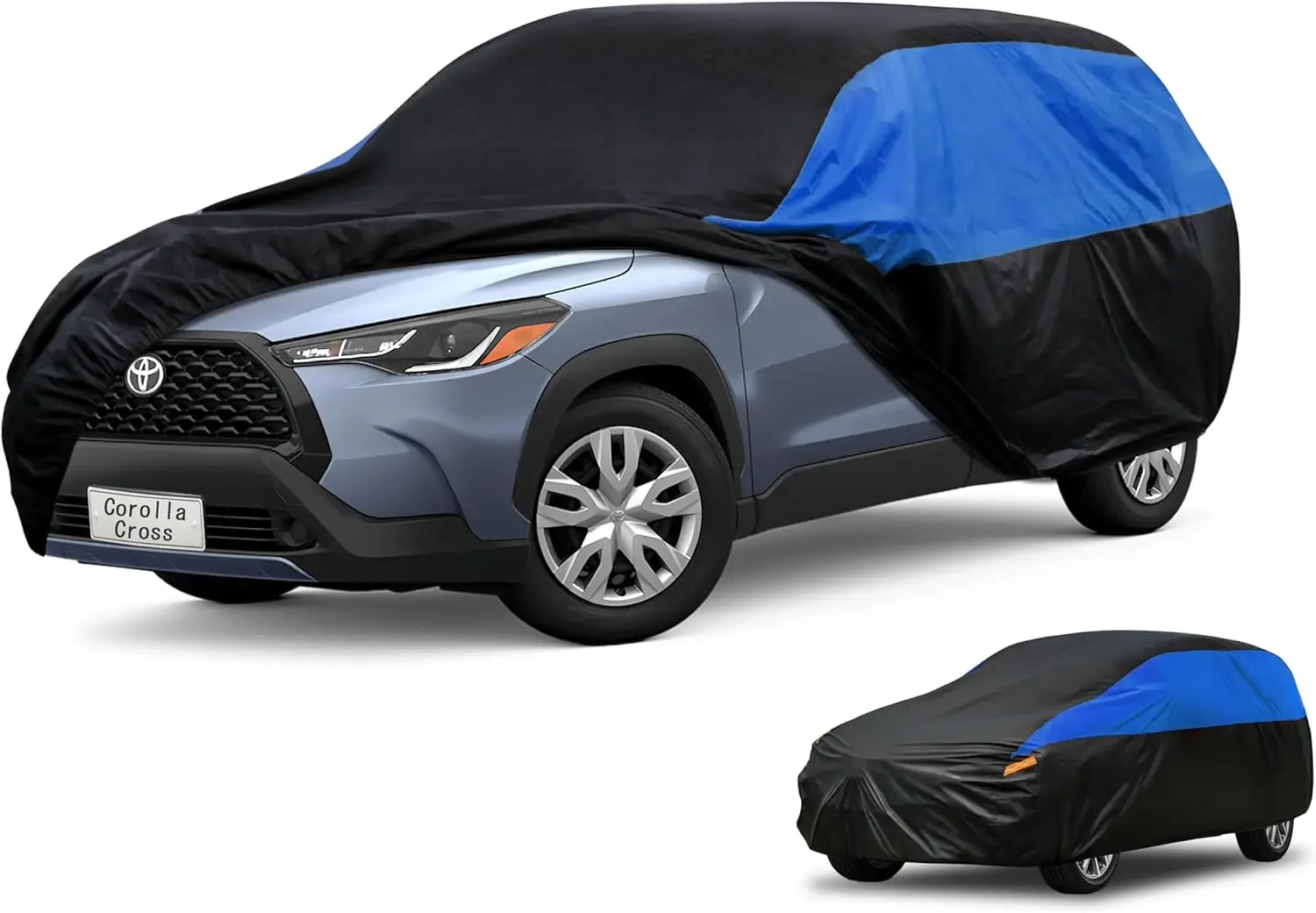 

Custom Fit Waterproof All Weather Car Cover for Toyota Corolla Cross, Lightweight UV Rain Dust Snow Protection