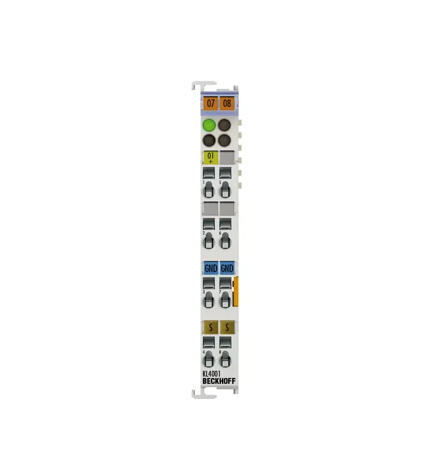 KL4001 BECKHOFF  | Bus Terminal, 1-channel Analog Output, Voltage, 0-10 V, 12 Bit, Differential