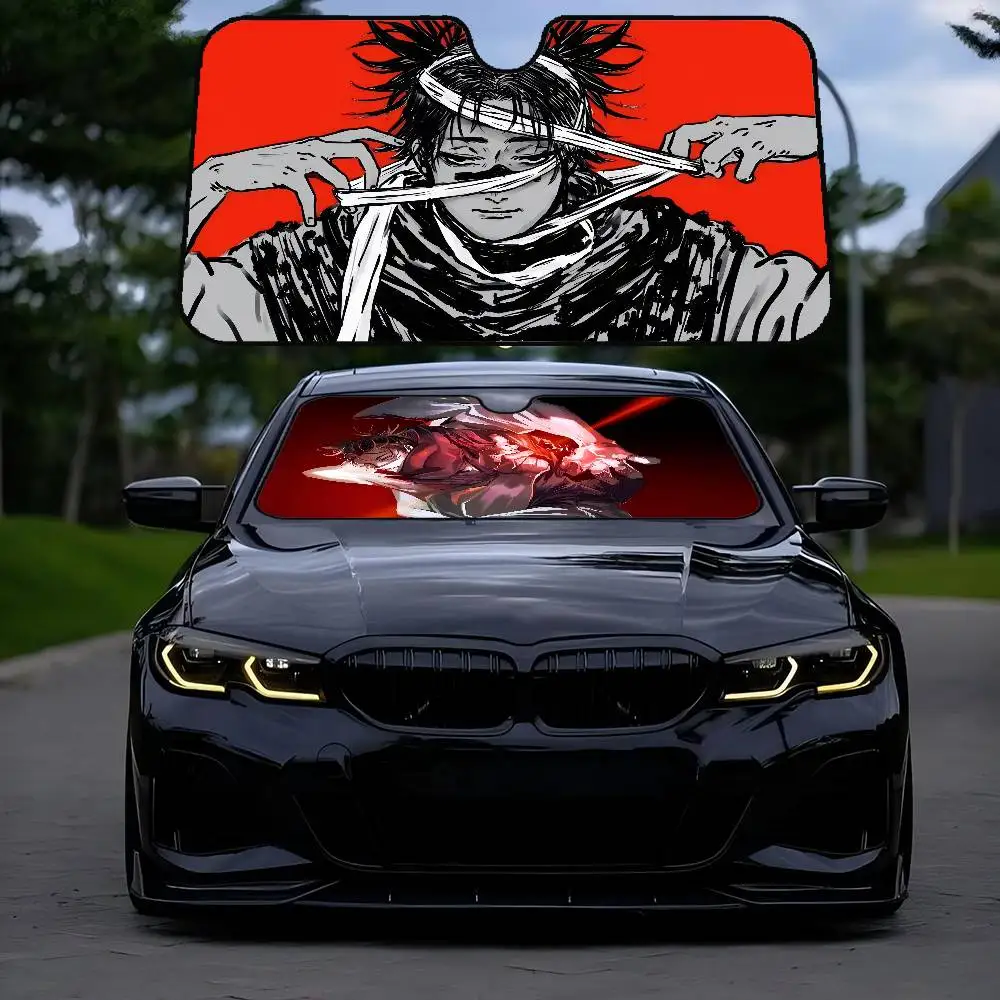 

Персонажи аниме Yuji, лобовое стекло автомобиля, солнцезащитный козырек, портативный дышащий анти-УФ-защитный экран