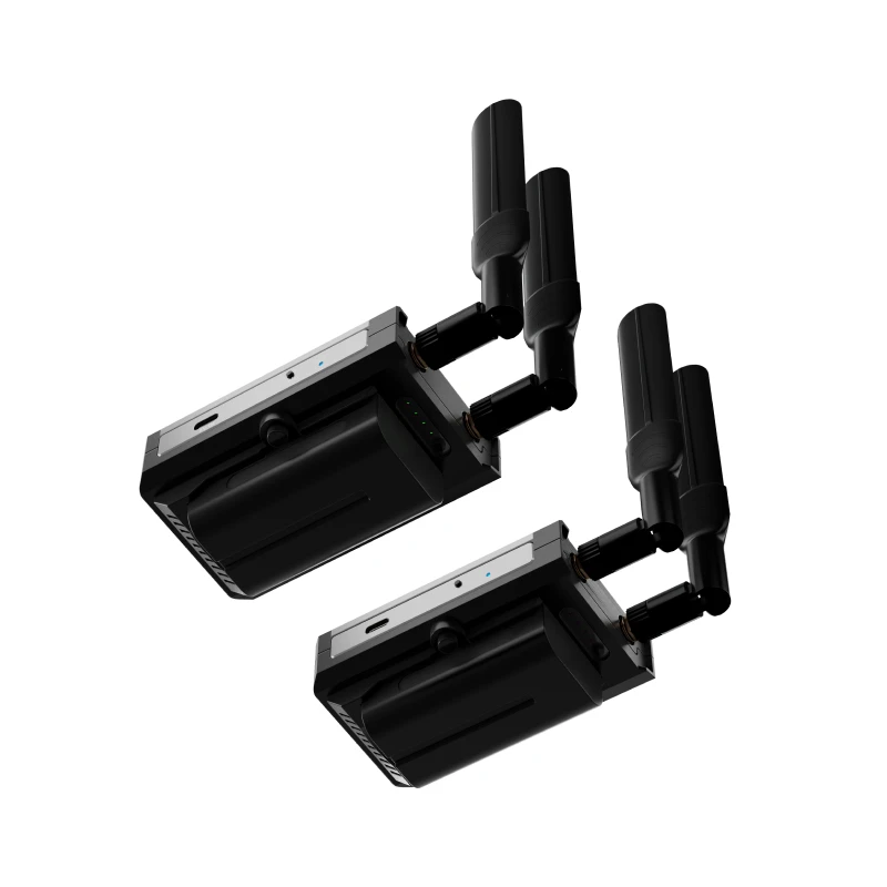 Hoomc DT263W Sender- und Empfänger-Kit, 150 m, 4K30 Hz Reichweite, unterstützt verschiedene Audio-Video-Geräte, Videosplitter und Konverter