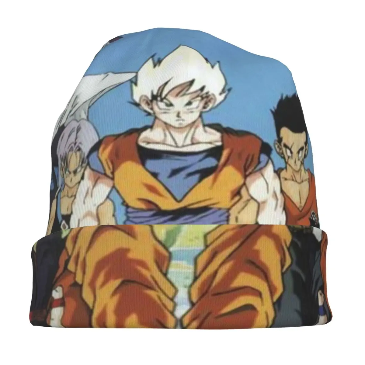 Männer Frauen Slouchy Beanie Hut Dragon Ball Z Dragonball Anime Merch Herbst Winter Weiche Motorhaube Stricken Hüte