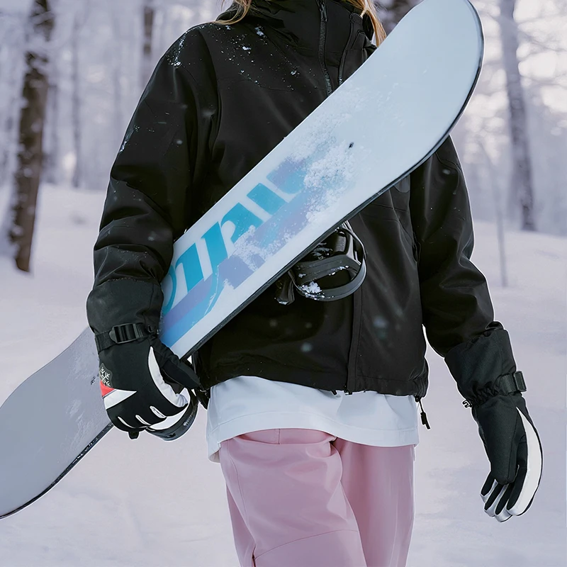 Nuovi guanti da sci antivento per uomo e donna Guanti da snowboard caldi e spessi per esterni Motociclismo Sport Ciclismo Autunno Inverno