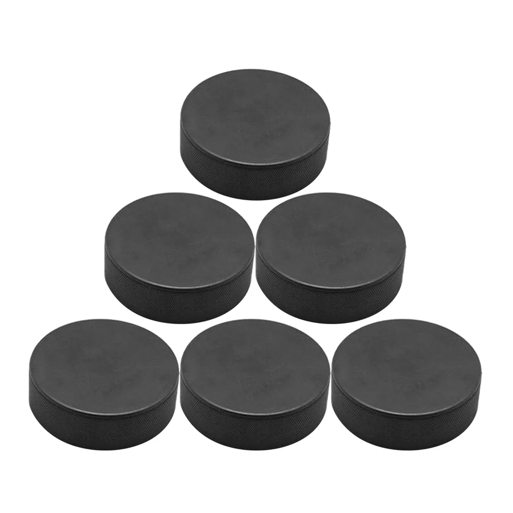 

6 Pcs Hockey Training Supplies Ice Race Puck Accessory Sports Practicing Multi-function Ball Game Indoor