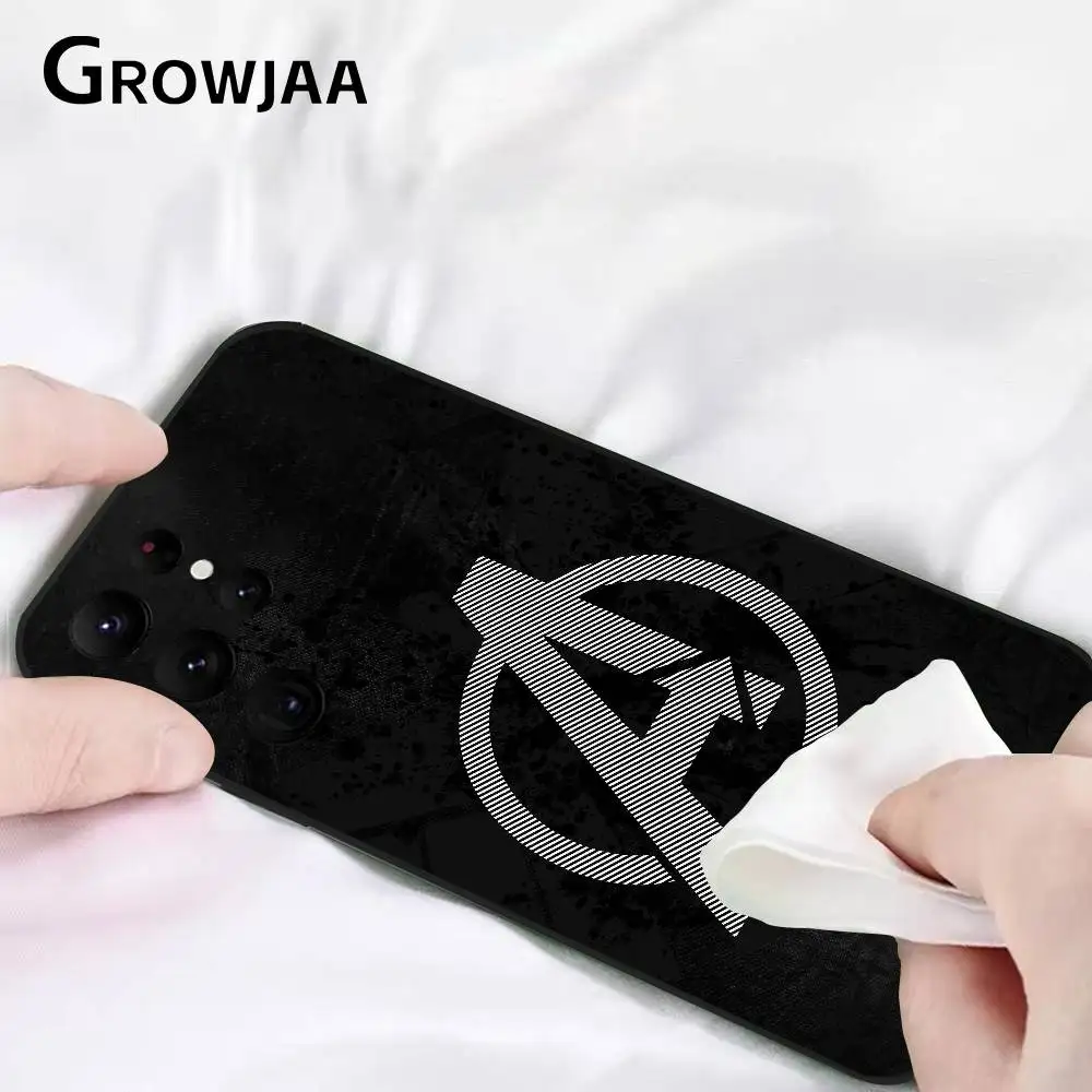 Знаменитый чехол для телефона A-Avengers для Samsung Galaxy S25 S24 S22 S23 Ultra S21 S20 Plus 5G, матовый нескользящий полный мягкий чехол