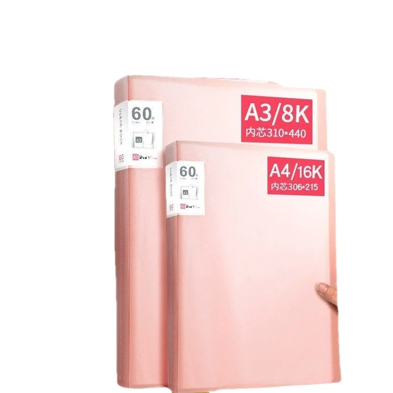 Collection A2/A3/A4 Album Storage 4k Drawing Works Sketching Sorting Award file organizer expanding file folder ordners a4