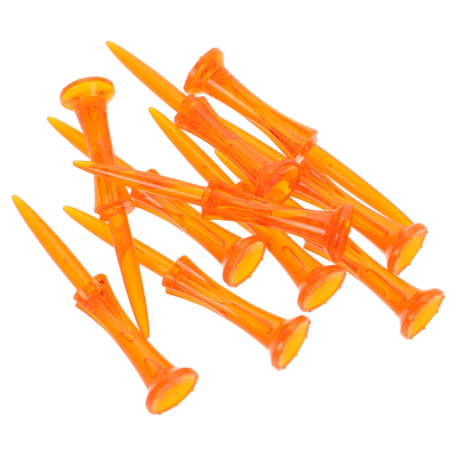 

10pcs Wheel Shaped Plastic 83mm Limiters Tees For Training Golf Accessories Tees Long Replacement Training