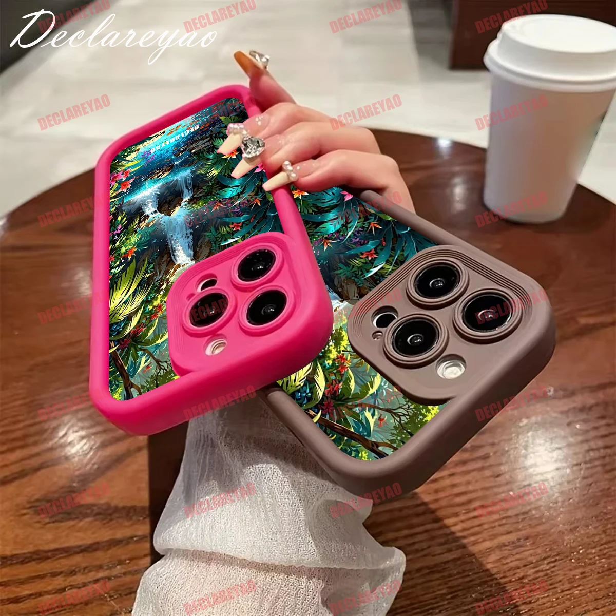 غطاء ناعم نحيف من مادة البولي يوريثان غير اللامعة من DECLAREYAO لهاتف موتورولا موتو G14 G52 G22 Play G34 E22 E32 G54 G75 E40 حافظة من السيليكون المقاوم للصدمات #3