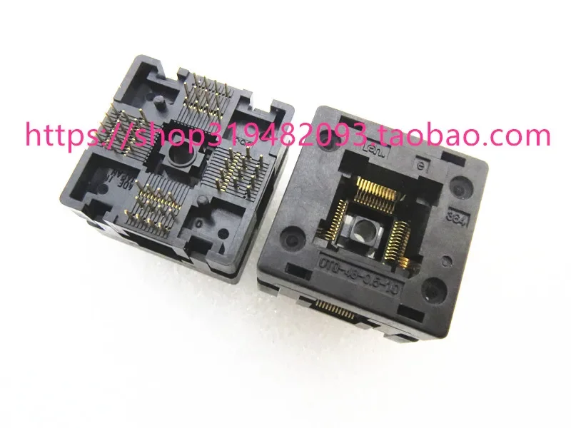 

OTQ-48-0,5-10 QFP48 IC Испытательное сиденье Испытательный стенд Испытательная розетка Сиденье для программирования