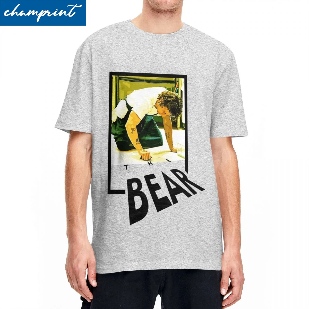 Aesthetic Jeremy Allen White The Bear Tshirts Unisex Cotton Short Sleeve Crewneck Summer Top Tee