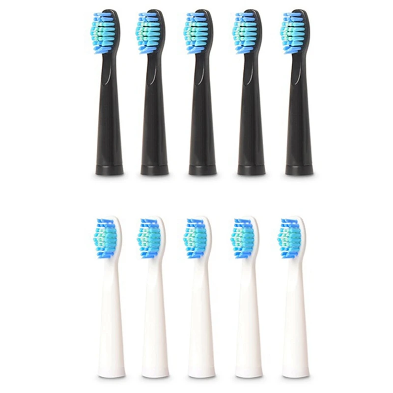 10PCS Toothbrush Replacement Head Toothbrush Head For Fairywill FW-507/508/551/917/959,FW-D1/FW-D3/FW-D7/FW-D8