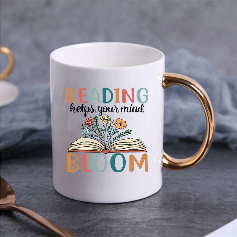 5PCS Book Design UV DTF Wrap Transfer Stickers Cartoon Fashion Design DTF Wrap For Glasses Cups Mugs Decal Simple To Use