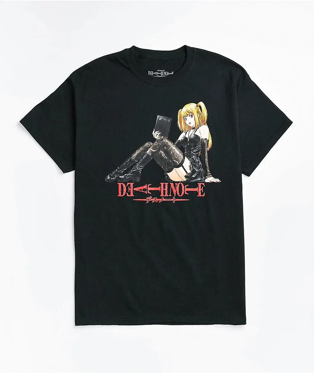 

Черная футболка Death Note Misa Book SHONEN JUMP