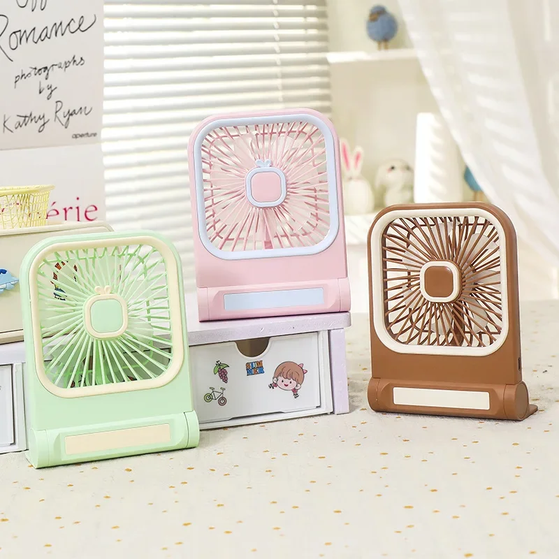 

Портативные портативные вентиляторы с зарядкой через USB, настольный мини-вентилятор, рыбак, студенческий офис, летние уличные альпинистские маленькие вентиляторы 15,5 см