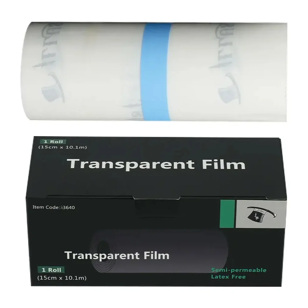 Tattoo Aftercare Bandage Roll Contains Waterproof, Latex-Free Tattoo Film for Fresh Ink Protection