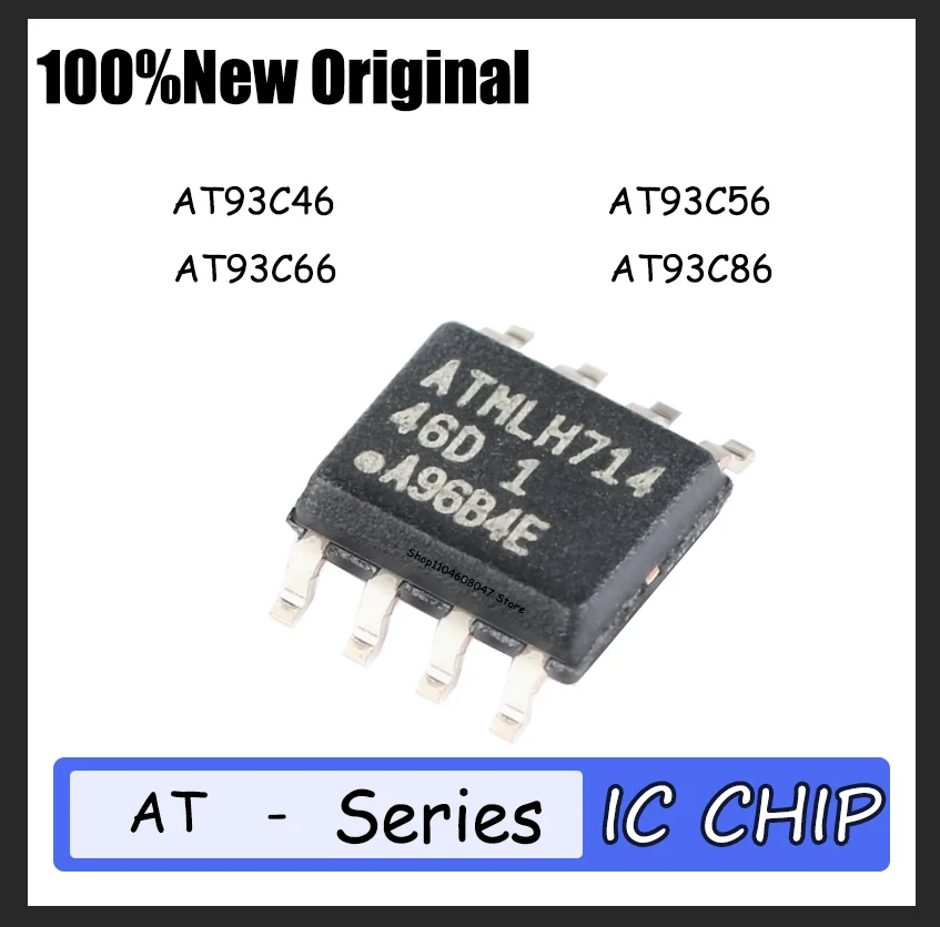 20PCS Brand new AT93C46 AT93C56 AT93C66 AT93C86 SOP-8 Quality assurance