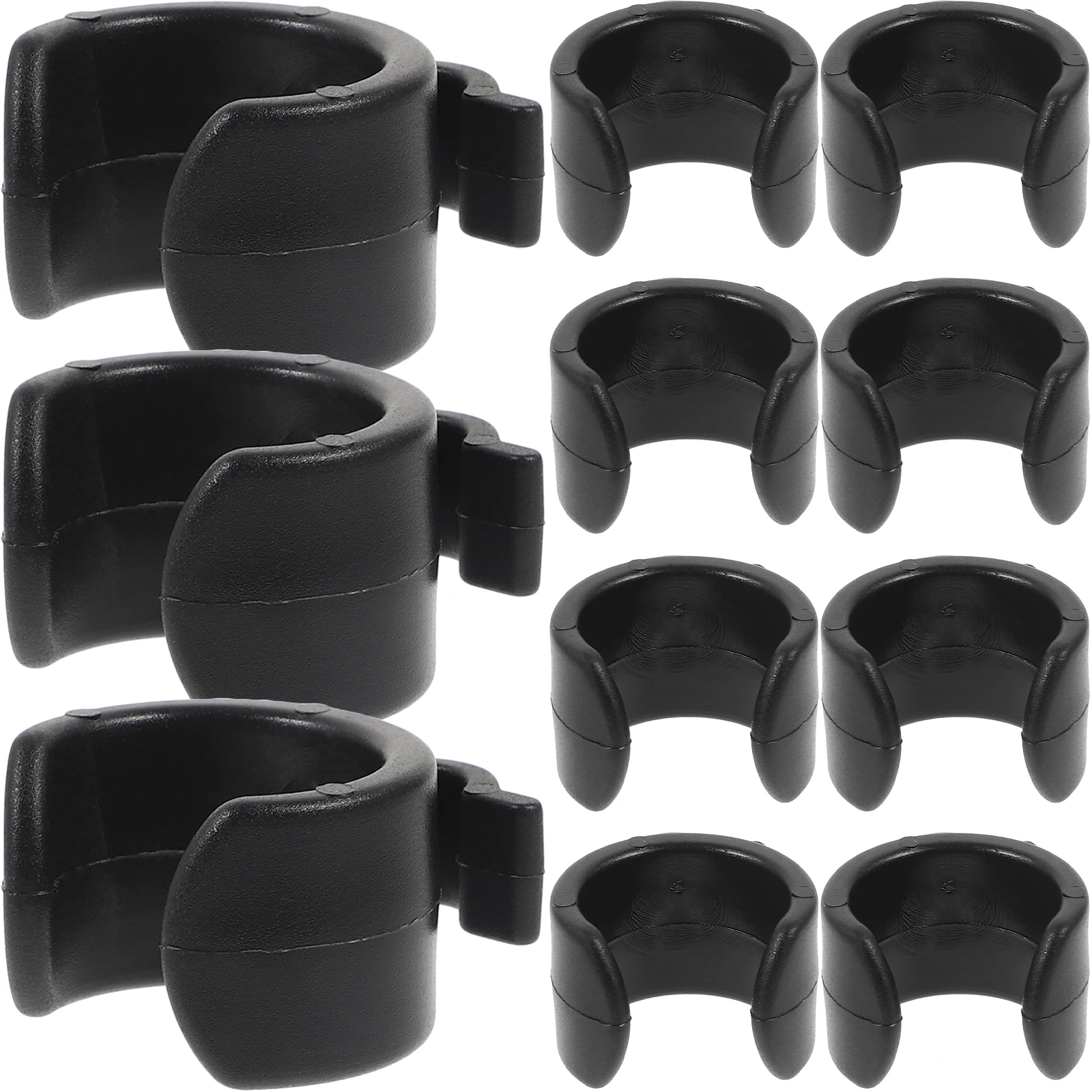 

Mic Stand Boom Cable Clamp Bracket Clip Wire Cord Fastener Buckle Holder Black Plastic