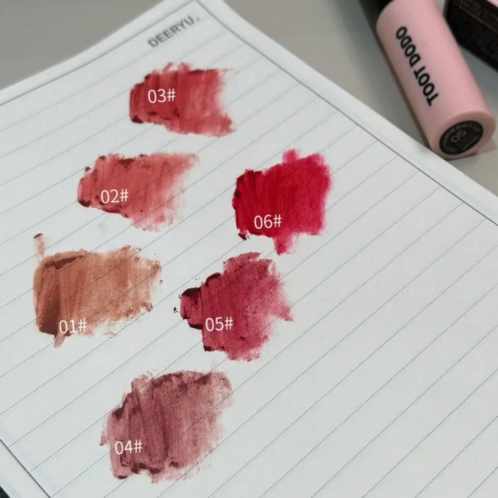 Novo cuidado labial brilho labial antiaderente hidratante lama labial duradouro conjunto de bálsamo labial à prova d'água