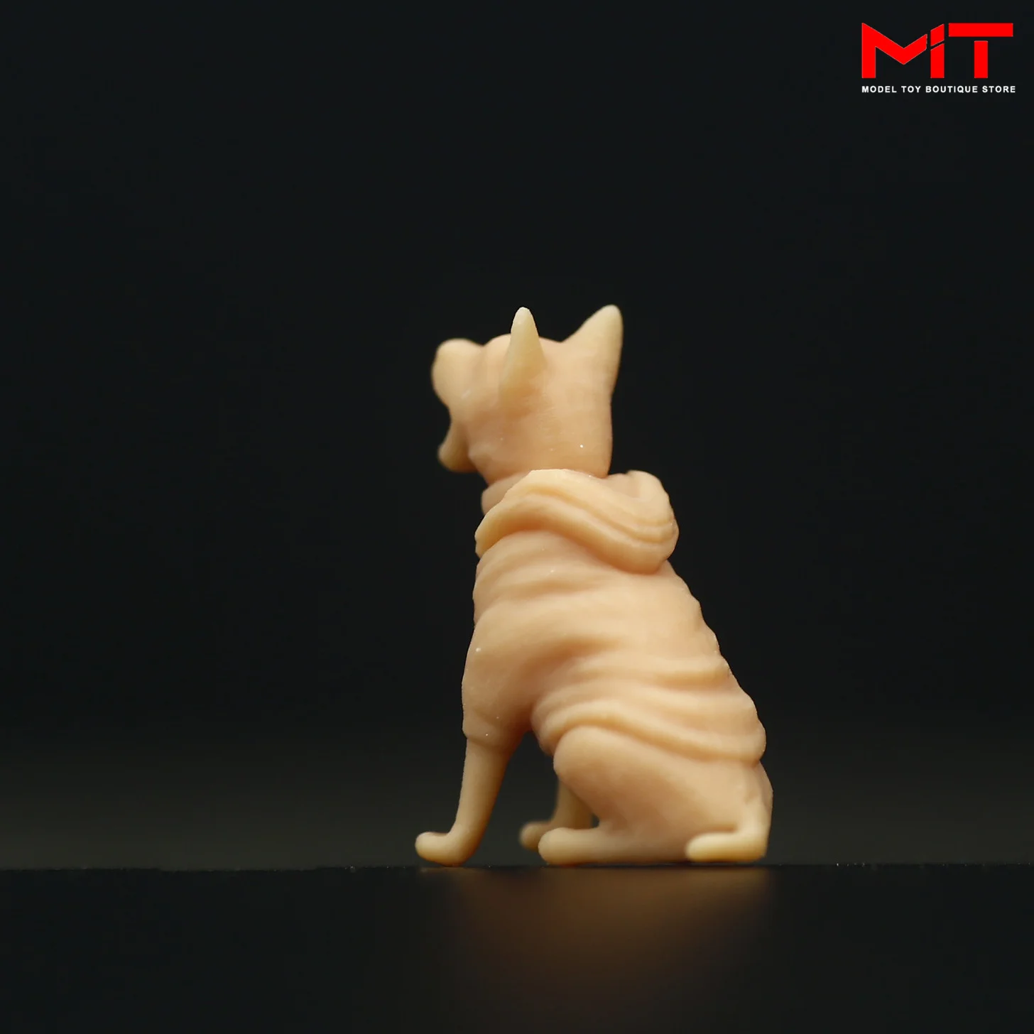 Miniatures Figurine A233 1/87 1/64 1/43 Golden Retriever Bullhead Terrier Chai Dog Figures Doll Diorama Sand Table Scene Props