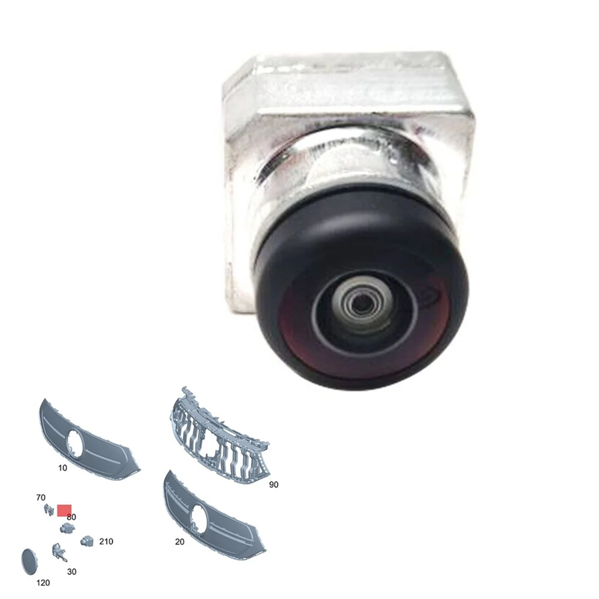 A0009059312 for Mercedes-Benz W166 W218 New Surround View 360° Camera