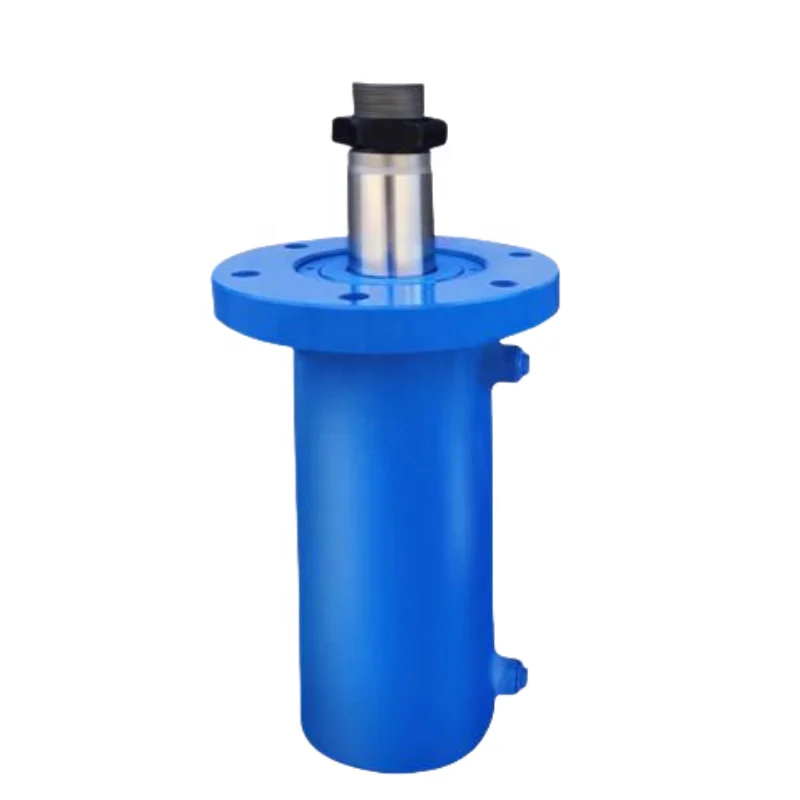 

Гидравлический цилиндр на 30 тонн с ходом 400 мм и фланцевыми соединениями, напрямую от производителя