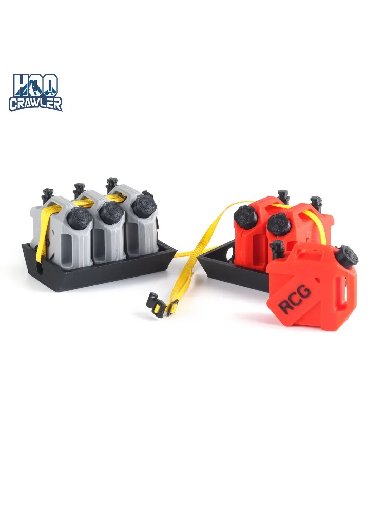 HooCrawler 1/10 RC Mini-Kraftstofftank-Set Dekoration Simulierter Kraftstofftank für 1/10 RC Crawler TRX4 SCX10 H10 Capra