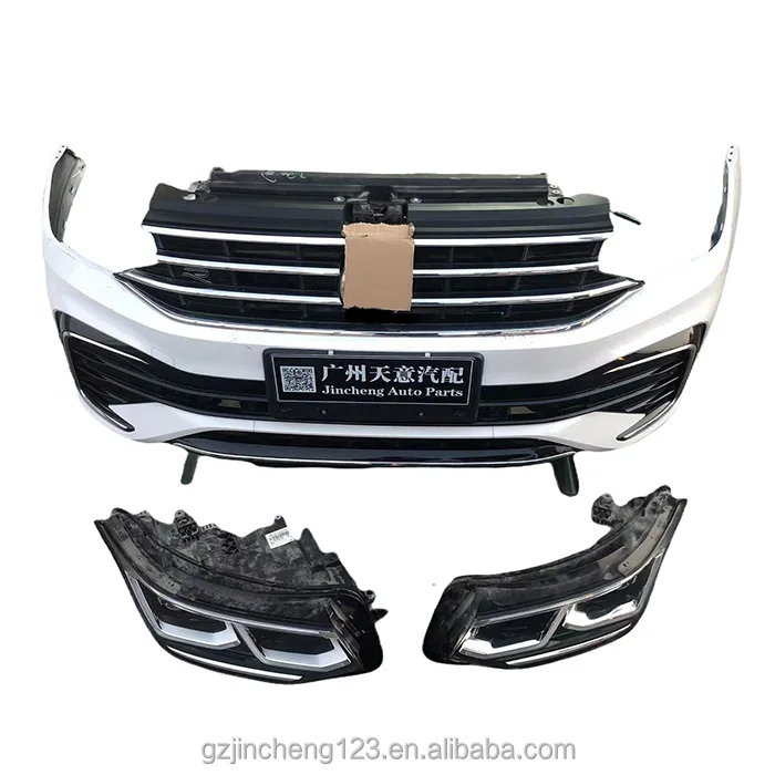 Suitablr for Volkswagens Tiguan Front bumper assembly Front bumper assembly tank frame for Volkswagens Touareg 20-23 auto parts