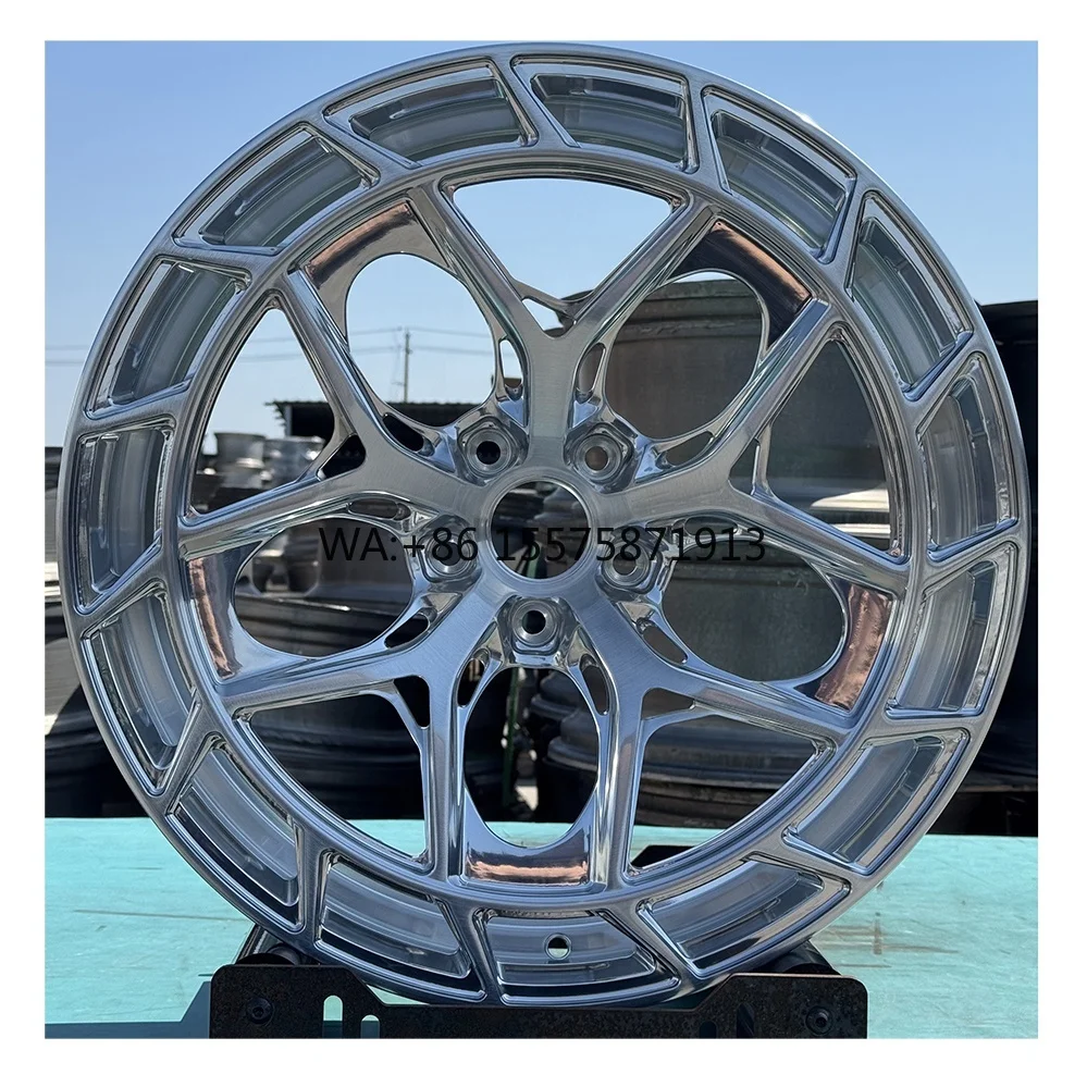 

Wheel 21 22 23Inch 6061-T6 Alloy Car Wheels Custom Brushed Forged Monoblock Wheel For BMW Mercedes Audi Porsche Land Rover