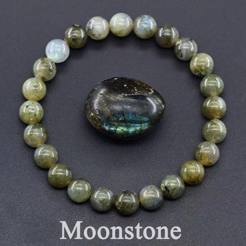 6/8mm Reiki Blue Apatite Bead Bracelet Men Women Natural Stone Blood Circulation Stimulate Enthusiasm Health Care Couple Jewelry image 6