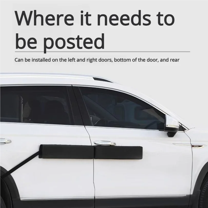 

Car Door Bumper Strip Magnetic Universal Bumper Sticker Anti-scratch Strip Car Body Anti-scratch Protective Pad Car Bumper Cotto