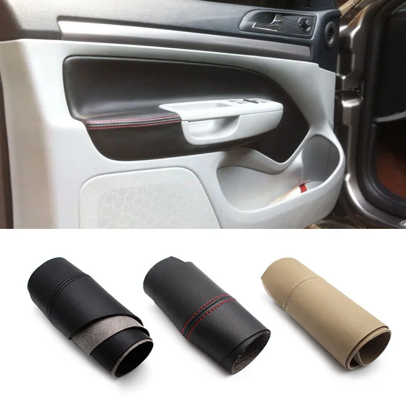 

Car Interior Door Panels Handle Armrest Cover For Skoda Octavia 2007 2008 2009 2010 2011 2012 2013 2014 Microfiber Leather