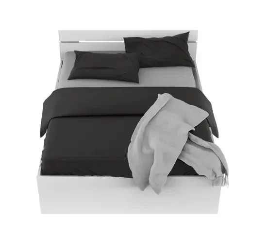 

--Modern Design White Customized Design High Quality Wooden Simple Bed for Bedroom