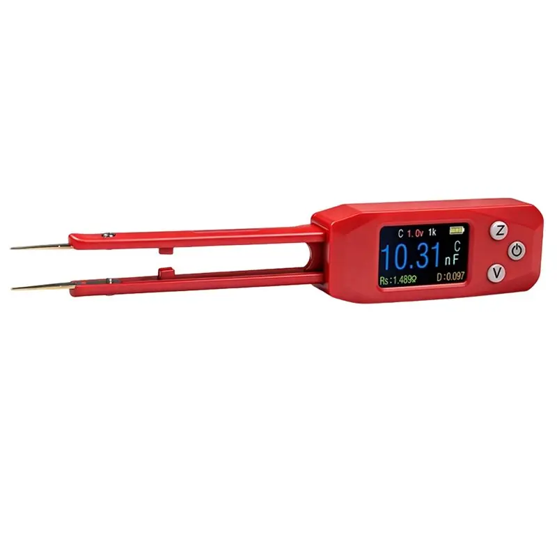 

ABVS Digital Bridge Tweezers, Intelligent For Capacitance Resistance Inductance Voltage Meter,Portable LCR Multimeter