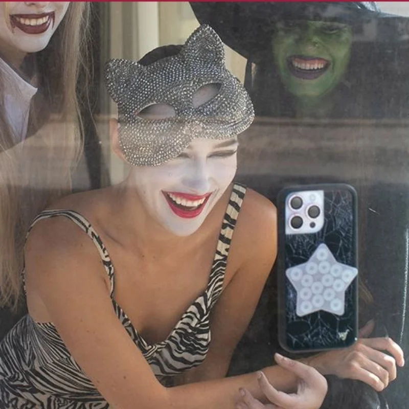 حافظة لهاتف آيفون 16 15 14 13 12 17 Pro Max Plus Air Cobweb أسود WF غطاء مقاوم للصدمات #3