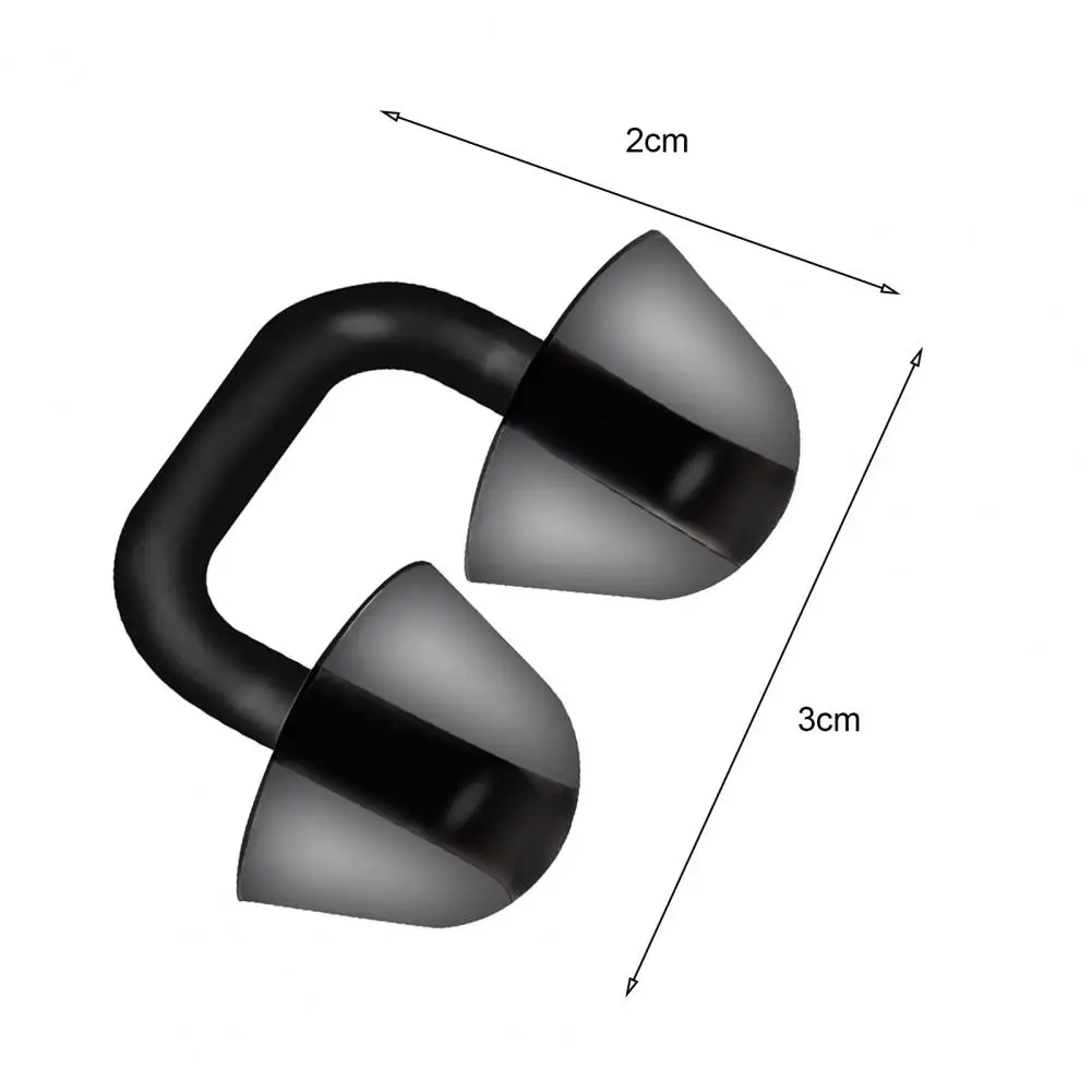 Choking-proof Nose Plug for Swimming Premium Silicone Swimming Nose Plugs Comfortable Waterproof Nose Clips for Adults Kids