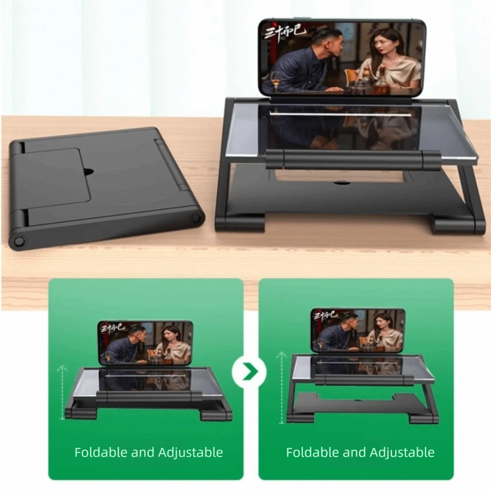 Folding Cell Phone Screen Amplifier HD Multi functional Mobile Phone Magnifying Glass Enlarged Screen Screen Enlarge Magnifier