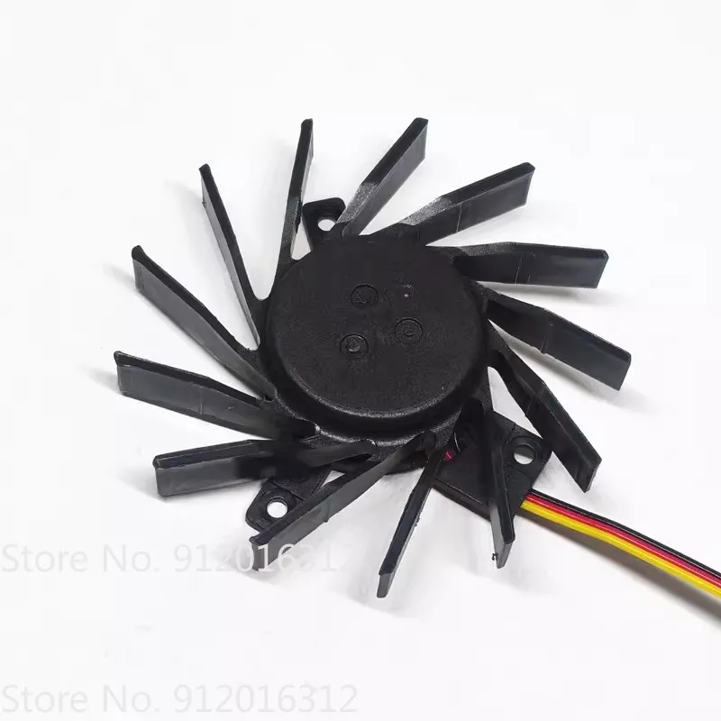 New Fan for LDH6012S Diameter 55MM Hole Spacing 35MM-35MM-27MM 3-wire Integrated Cooling Fan