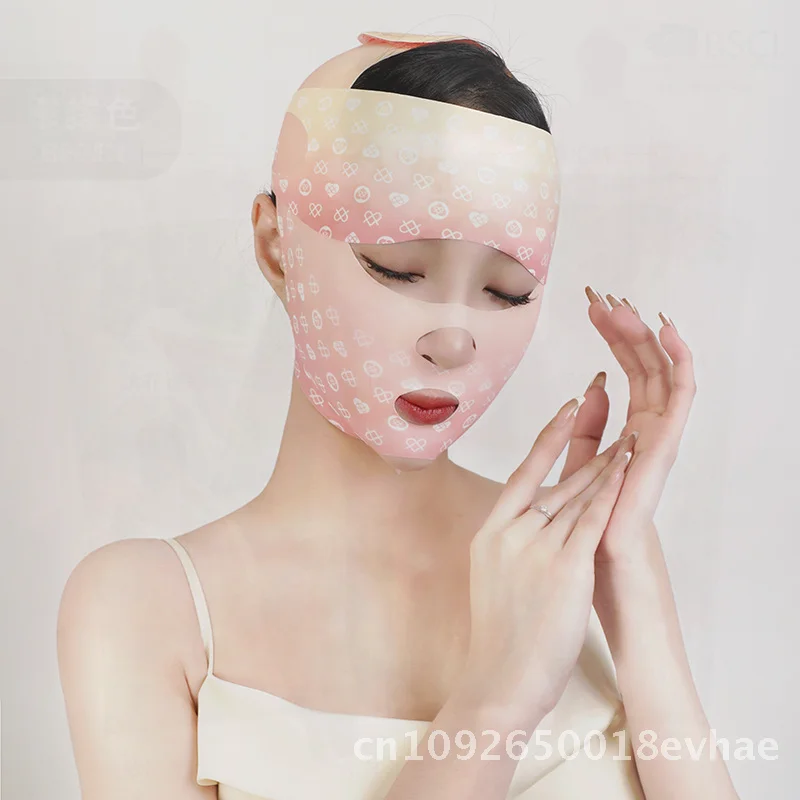 6.0 Upgraded Forehead Eye Mask Facial Sculpting V-Face Bandage Non-Face Slimming Belt Gradient Color Multi-Function Beauty