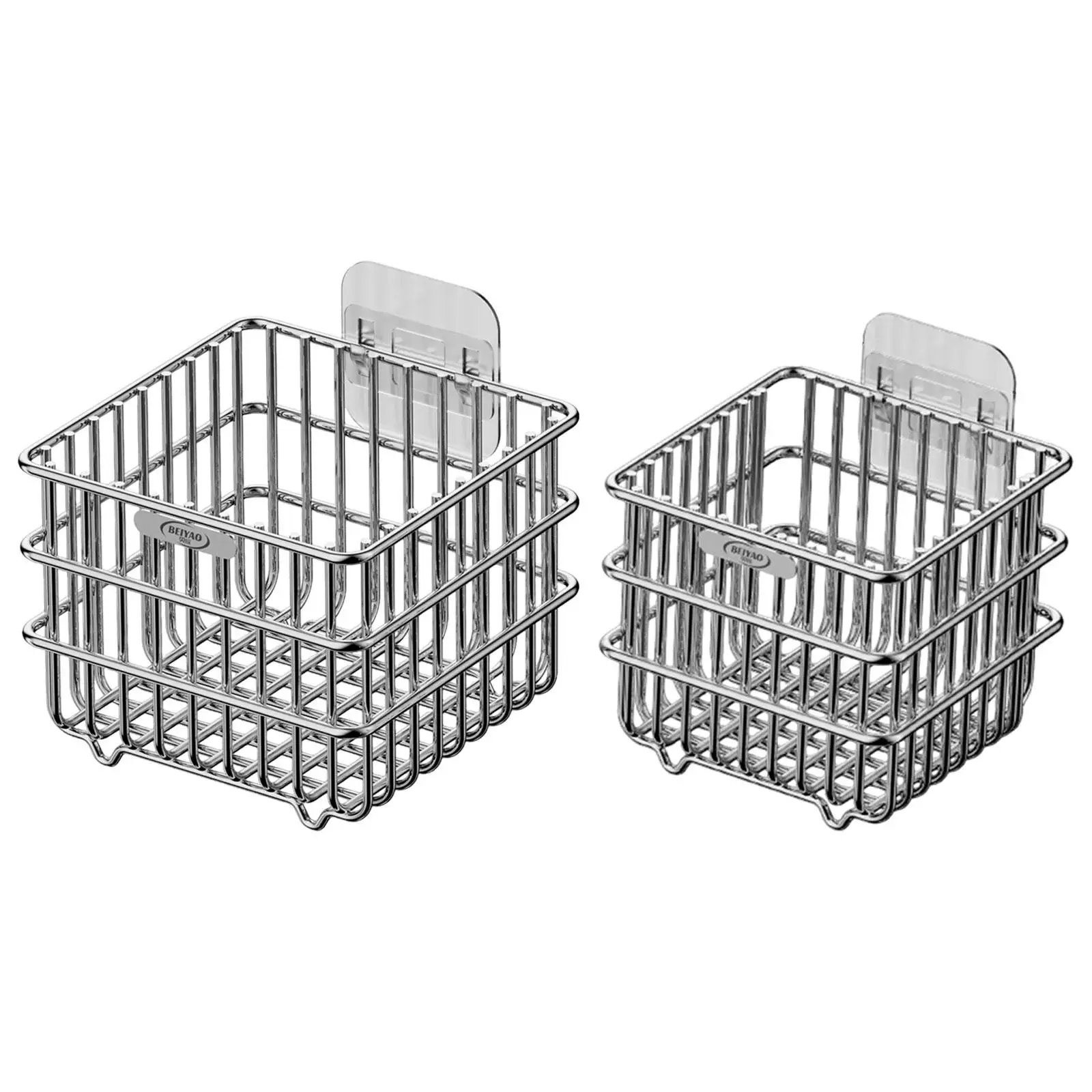 

Wall Mount Basket Multifunction Decor Organizer for Bathroom Closet Tabletop