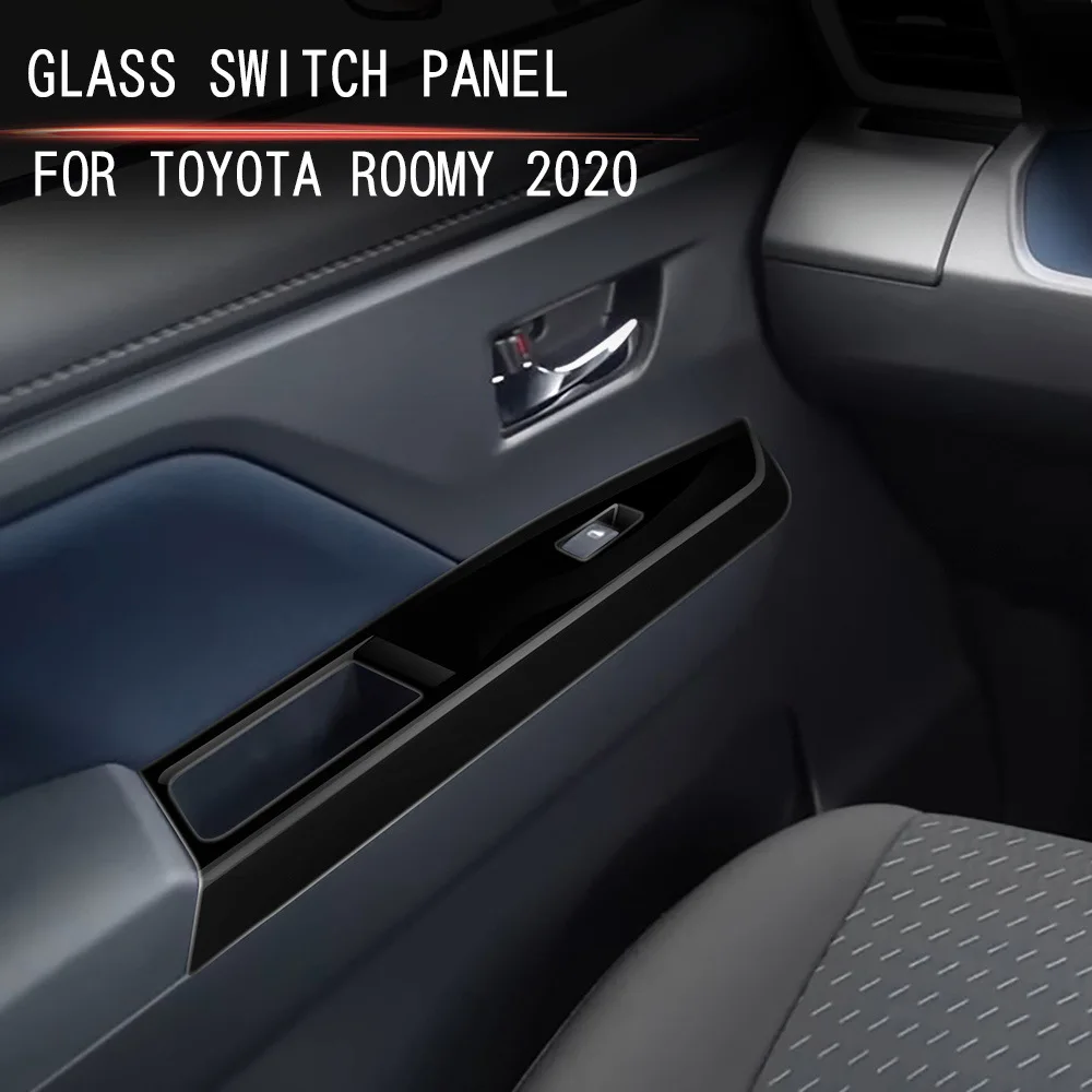 

RHD для TOYOTA ROOMY CUSTOM 2022 2023 2024, ABS, внутренний подлокотник, кнопка подъема окна, стекло, крышка переключателя, отделка интерьера, аксессуары