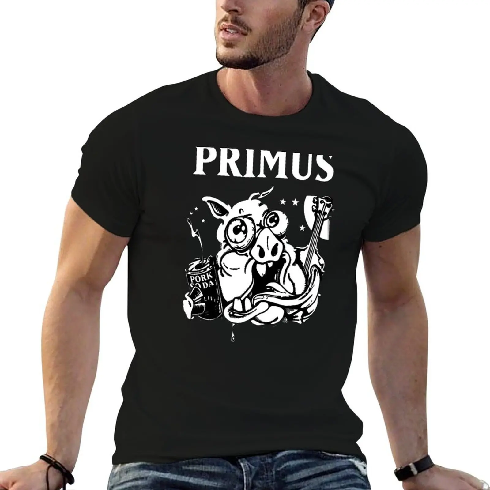 

PRIMUS - Baby Guitars T-Shirt funny t shirts cotton t shirts for man slim fit cotton tshirt 100% T-Shirt