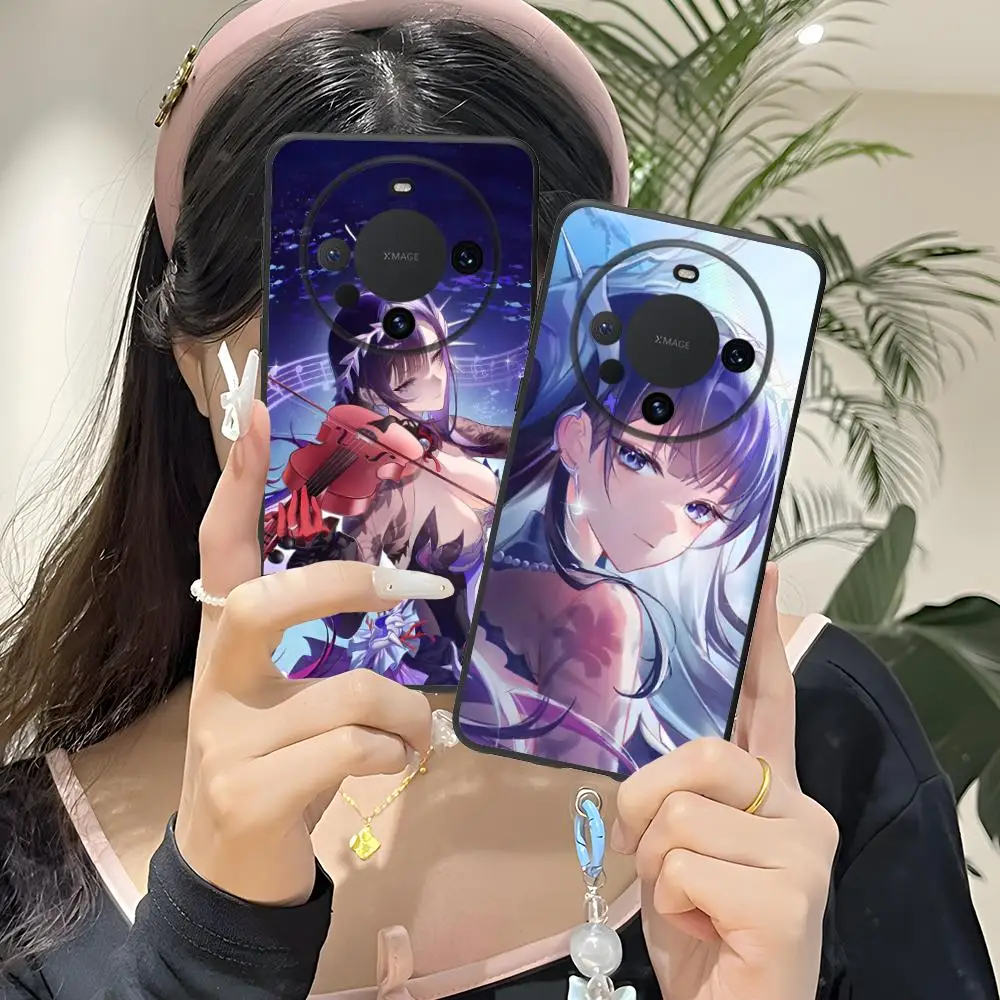 

HSR Hysilens Phone Case for Huawei Mate 60 50 40 30 20 10 Pro Plus Lite E 5G Soft TPU Shockproof Cover