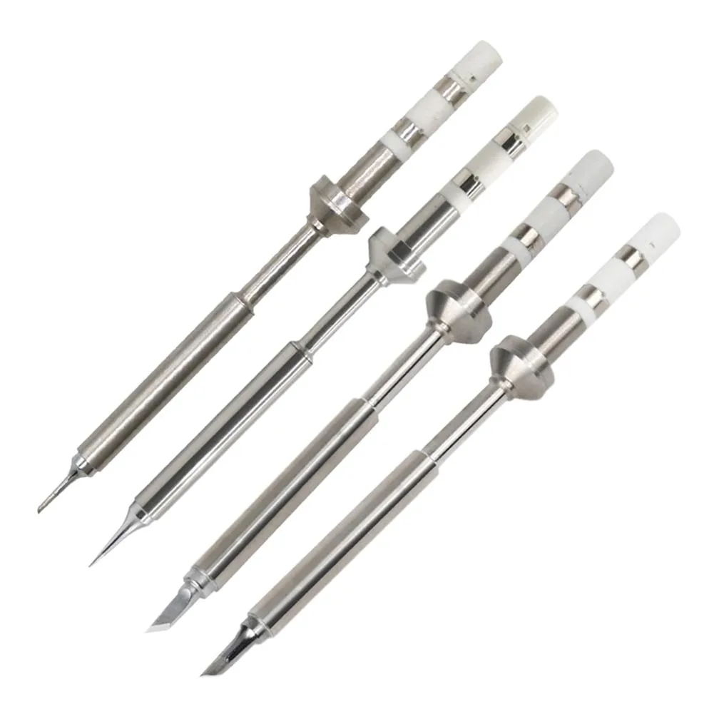 

4pcs TS100 Soldering Iron Tips TS-BC2 TS-C1 TS-ILS TS-KU Soldering Iron Tips Replacement Welding Tools Accessories