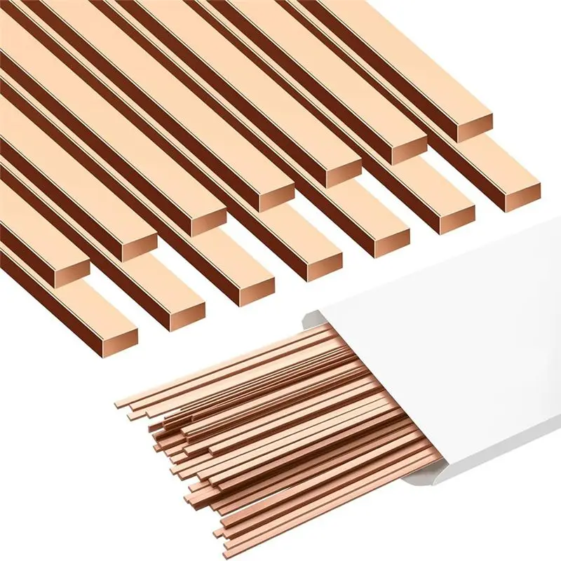 

Сварочные прутки AT51-Flat, 45 штук, промышленные, 0.050' X 0.12' X 12 дюймов, для пайки оборудования кондиционеров, холодильников, морозильных камер