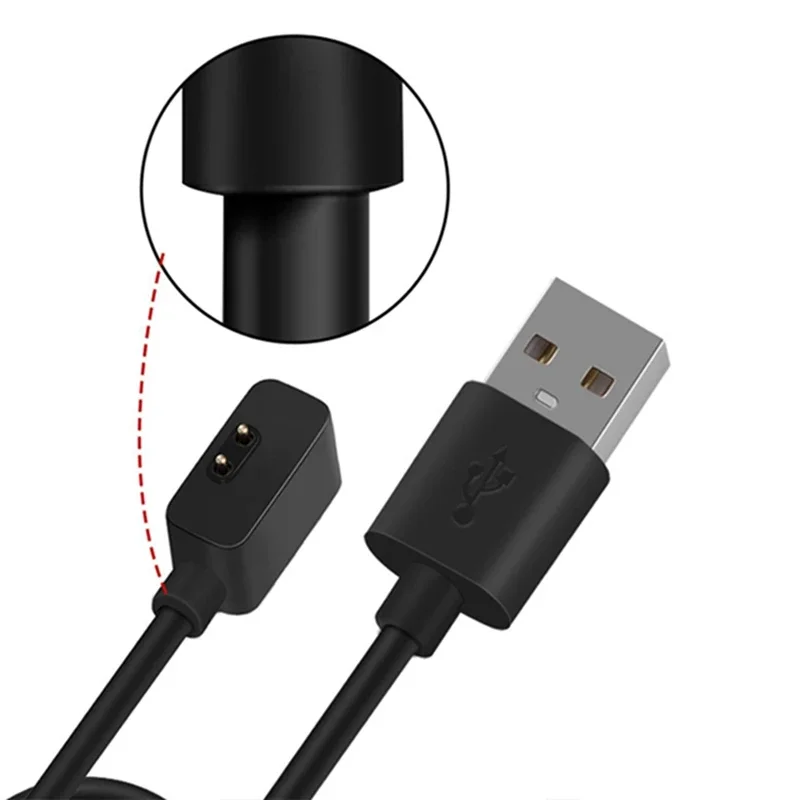 شحن سريع كابل USB مغناطيسي ، شحن طاقة لساعة ريدمي من شيومي 4 ، 3 ، 3 لايت