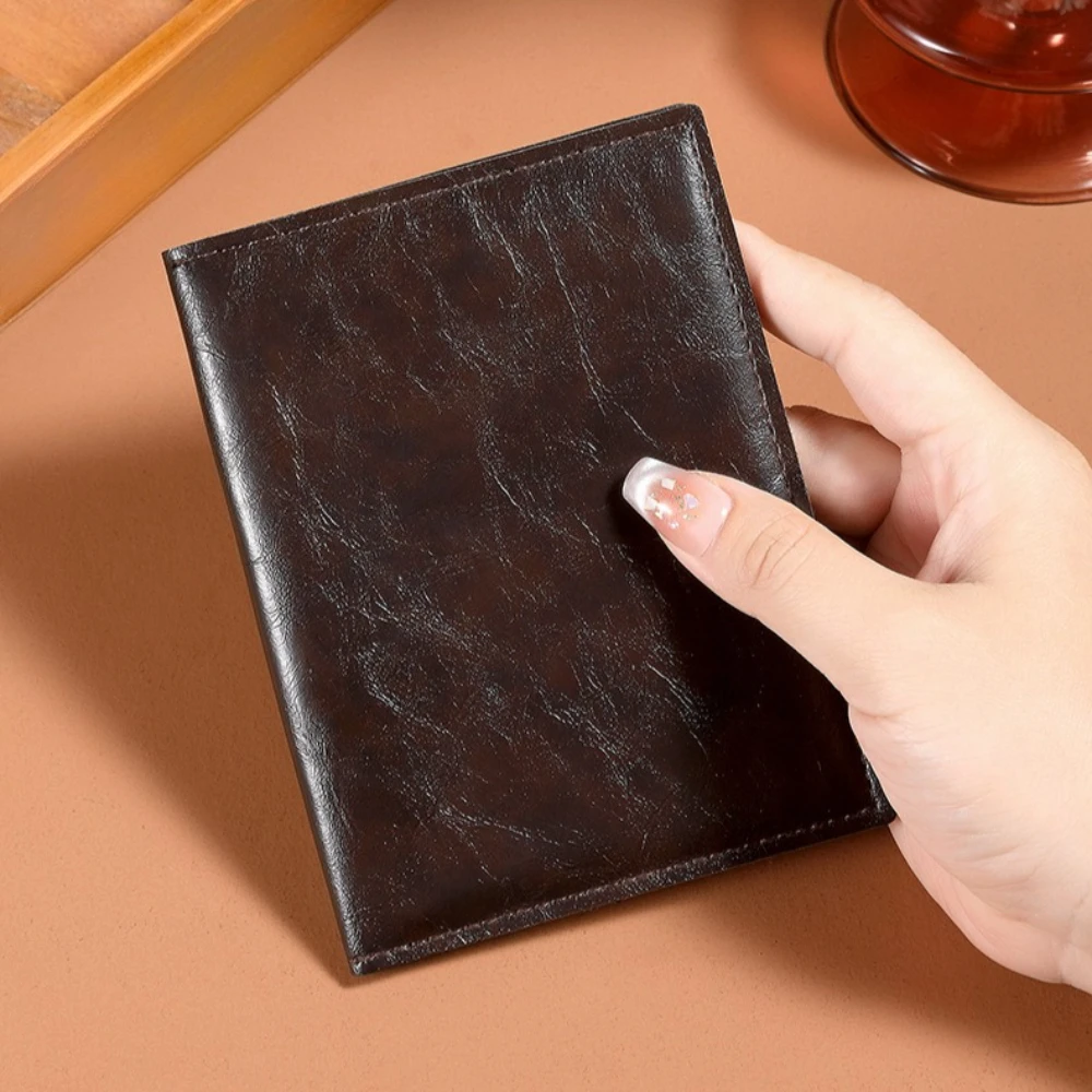 PU Leather Card Passport Holder Travel Document Credit Card Holder Organizer Multi-slot Wallet Cover Case for Men Women
