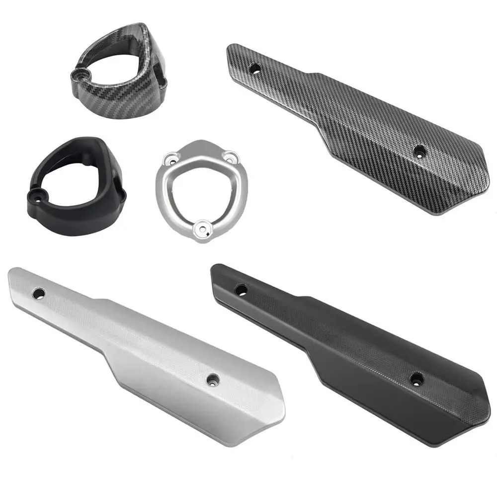 Exhaust Pipe Tail End Cover Protector For Yamaha Y15ZR V1 V2 Motorcycle Modification Parts Exterior Decorative Accessories